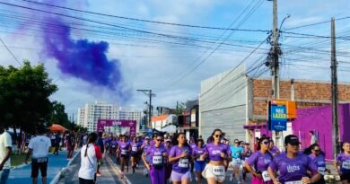 Corrida Lilás reúne 1.750 mulheres em Alagoinhas e reforça luta contra a violência de gênero