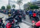 Motoristas por aplicativo protestam em Salvador contra combustíveis e cobram redução do ICMS