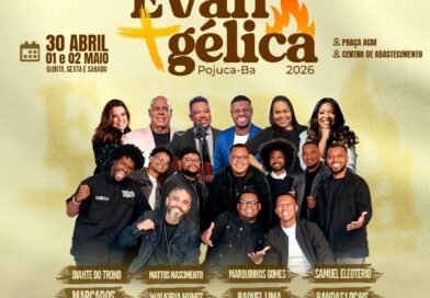 Pojuca realiza Semana Evangélica 2026 com três dias de fé, louvor e união