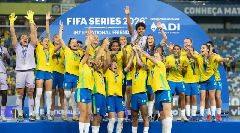 Brasil conquista título do FIFA Series de futebol feminino