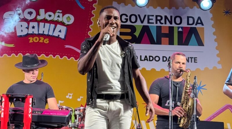 Jefinho abre agenda junina com show no Pelourinho e segue para cidades do interior da Bahia