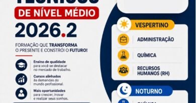 Quer se destacar no mercado de trabalho? Inscrições para cursos técnicos gratuitos do CEEP Pedro Ribeiro Pessoa já estão abertas