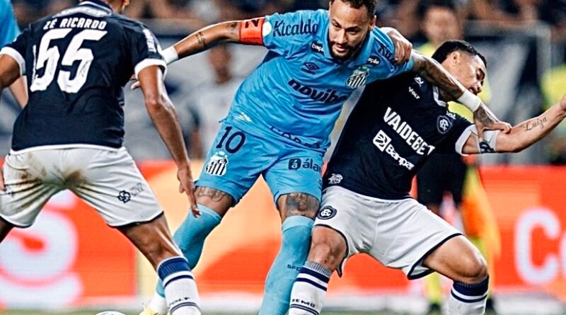Neymar revive o “futebol raiz” após classificação do Santos na Copa do Brasil