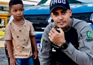 Menino procura a Polícia Militar para denunciar o próprio tio após ser empurrado durante brincadeira em Goiás