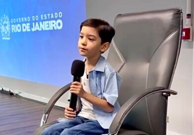 Aos 6 anos, Dr. Davi leva ao Rio de Janeiro um alerta sobre inclusão de crianças superdotadas