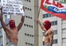 “Gostosão da Paulista”: manifestante sem camisa e com rosto coberto viraliza em ato pró-Lula